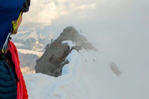 matterhorn gipfelgrat schweiz italien