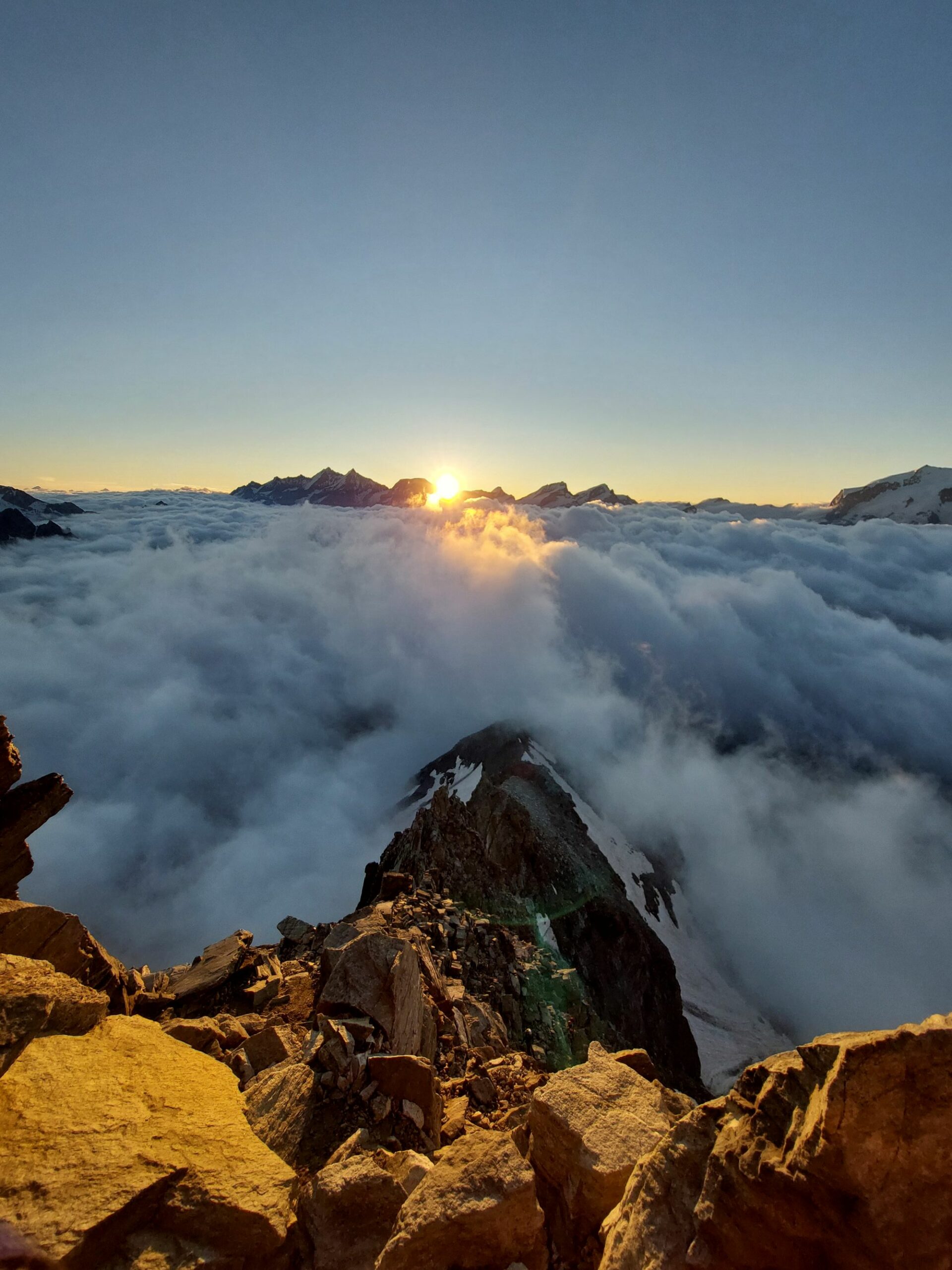 sonnenaufgang matterhorn sicher mit bergfuehrer